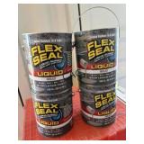 4pk NEW 1GAL Flex Seal Rubber Coating
