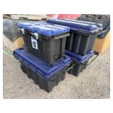 Lot of 4 Rolling Tool Chests