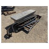Lot of Chevy Step Bars and Tool Box