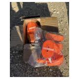 New 10pc Ratchet Straps