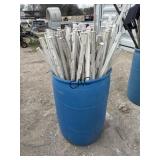 Barrel of Electric Fence Stakes