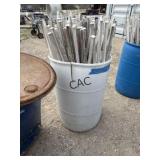 Barrel of Electric Fence Stakes
