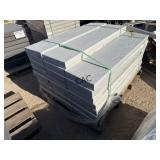 23ct 12"X48" Textured Light Gray Stone