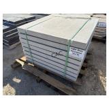 8ct 36"X36" Non-Textured Light Gray Stone