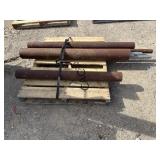 Lot of Assorted Round Metal Tubing