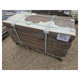 8ct 24"X48" Brown Textured Stone