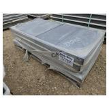 32ct 12"X24" Dark Gray Non-Textured Stone