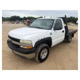 **2002 Chevrolet Silverado 2500HD Flatbed Gas