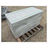 8ct 24"X48" Light Gray Non-Textured Stone