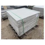 6ct 42"X42" Light Gray Oversized Paver