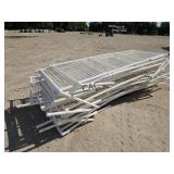 Lot of PVC Event Fence Panels