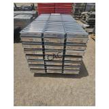 45ct 67"X12" Gravity Roller Conveyor Flow Racking