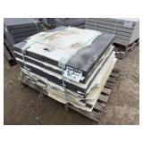 16ct 18"X36" Dark Gray Non-Textured Stone