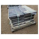 16ct 18"X36" Dark Gray Non-Textured Stone