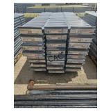 45ct 67"X12" Gravity Roller Conveyor Flow Racking