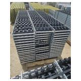 30ct 16"X90" Gravity Roller Conveyor Flow Racking