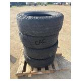 Lot of 4 LT275/65R20 Tires