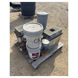 Lot of Assorted Paint & Supply