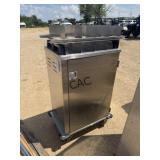 Metal Dispensing Cabinet w/Kitchen Supply Inside
