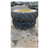 Lot of 2 John Deere 18.4-38 Tractor Tires