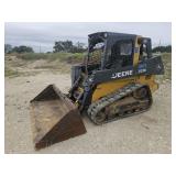 John Deere 323E Tracked Skid Steer