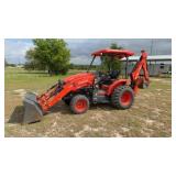 Kubota L47 Backhoe Loader w/3pt and PTO, 275hrs
