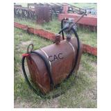 Antique Oil Tank w/Manual Pump