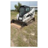 Bobcat T770 Cab/Air Tracked Skid Steer, 433hrs