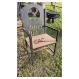 Deer Metal Rocking Chair