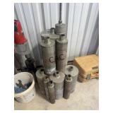 Lot of 11pc Assorted Size DymoDrill Bits