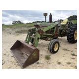 John Deere 4020 2WD w/JD148 Loader/Bucket