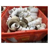 19"x24ï¿½x12ï¿½ Crate of NEW PVC Fittings