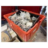 Tote of Assorted Plumbing Fittings