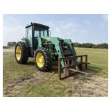 John Deere 7810 Cab 4WD w/QT7400 Loader