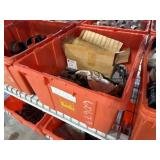 Tote Full of Assorted Plumbing Parts