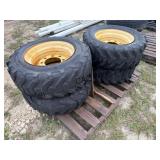 Set of Titan Equipment Tires/Wheels 10-16.5NHS