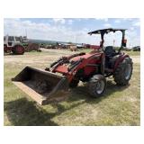 Case IH DX40 4WD HST w/Case L350 Loader/Bucket
