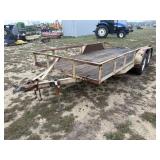 Homemade 16ï¿½ Utility Trailer(BOS ONLY)