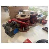 Lot of Assorted HD Fittings and Pump