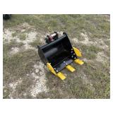 NEW SD Lanch Mini Excavator Toothed Bucket