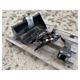 NEW SD Lanch 3pc Mini Excavator Attachments