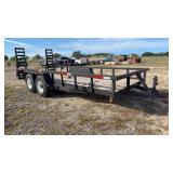 **2000 Top Hat HD Utility Trailer w/Ramps