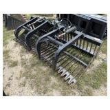 JCT Skid Steer Rock Grapple Bucket