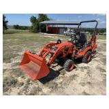 Kubota BX23S 4WD HST w/LA340 Loader/Backhoe