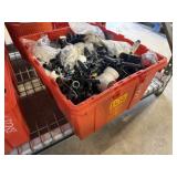 Tote of Assorted Plumbing Fittings