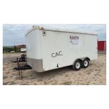 *2007 Bumper Pull Enclosed Trailer w/Ramp