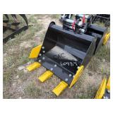 NEW SD Lanch Mini Excavator 40CM Toothed Bucket