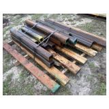 Lot of 16 HD Steel Square Tubing