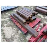 Lot of 11 HD Steel Square/Rectangular Tubing