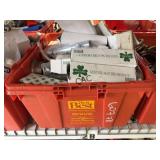 Tote of Assorted Plumbing Drains